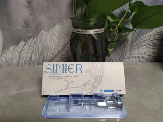 クロスリンクされたナトリウムヒアルロナートゲル 1ml 2ml ヒアルロナ酸鼻詰め物