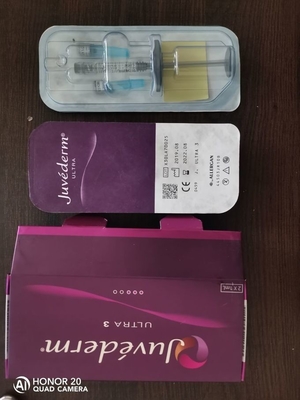 スムーズなしわ 皮膚に注入できるヒアルロン酸 ユベダーム ウルトラ 3 2*1ml